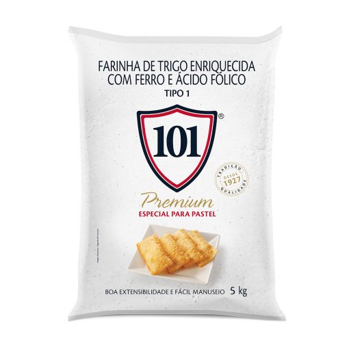 Farinha de Trigo para Pastel 101 Premium 5 Kg - 09626