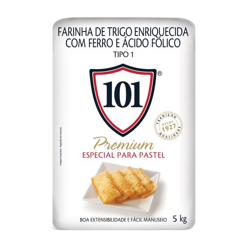Farinha de Trigo para Pastel 101 Premium 5 Kg - 09632