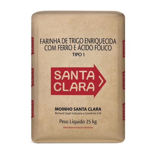 Farinha de Trigo Santa Clara Papel 25 kg - 14672